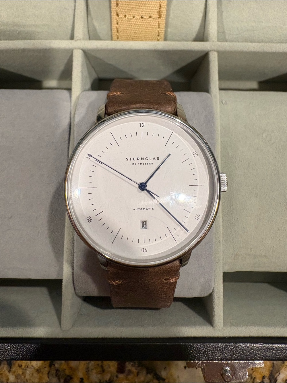 Naos XL Automatic Watch - Brown/White - Picture 2 of 4